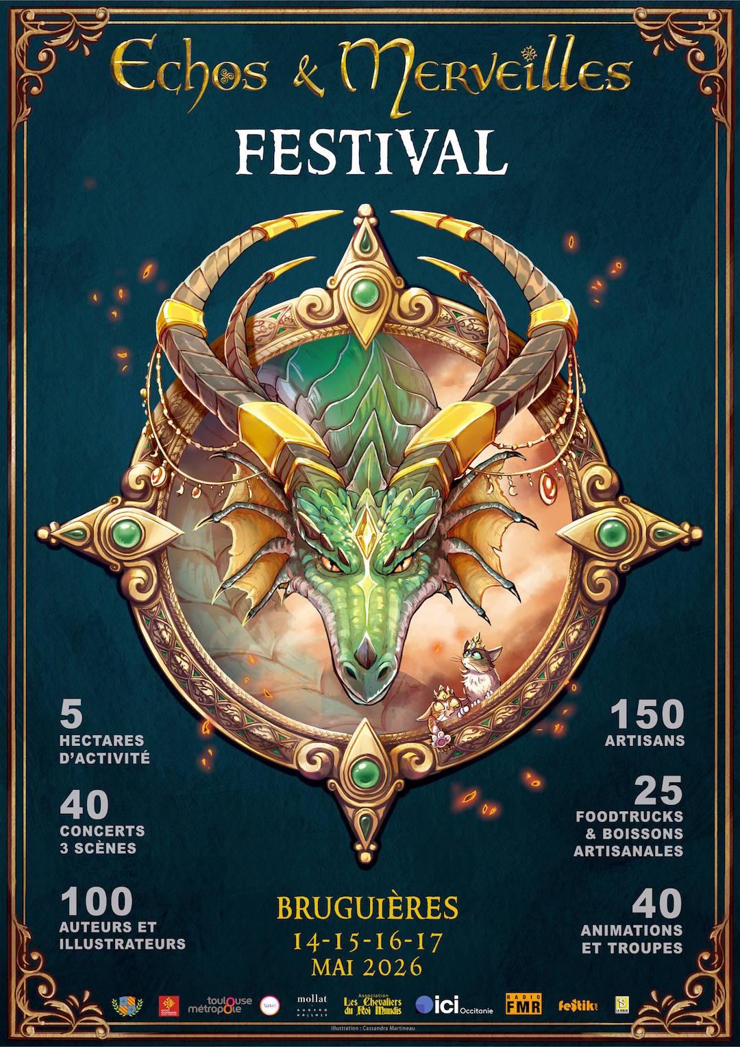 Affiche Festival Echos et Merveilles 2026 Affiche Festival Echos et Merveilles 2026